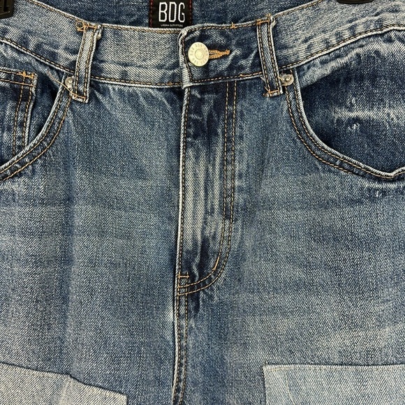 BDG Urban Outfitters Patchwork High Waisted Cowboy Jeans, 31 - Picture 5 of 11